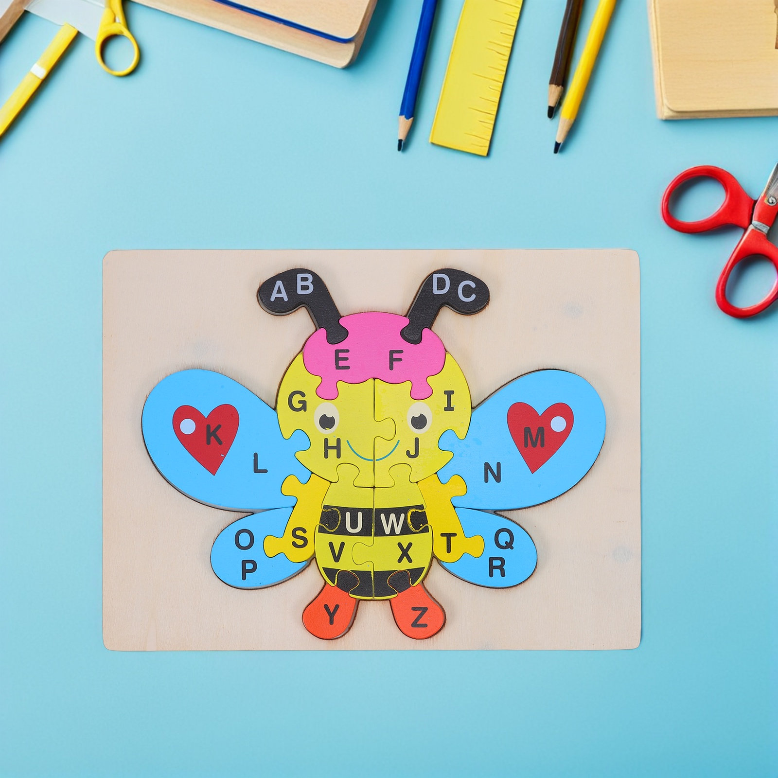 مجموعة ألغاز الحروف الأبجدية ا - مراجعة Abc Kids Early Education وسعره