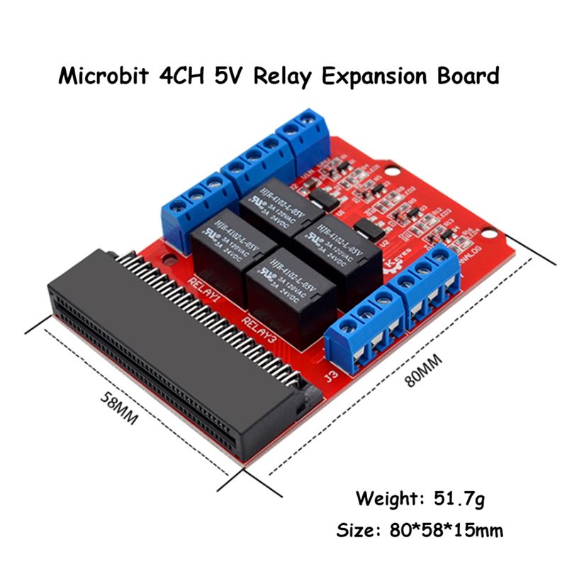 وحدة ترحيل SCLS Microbit رباعي - مراجعة Kids Education Channel وسعره